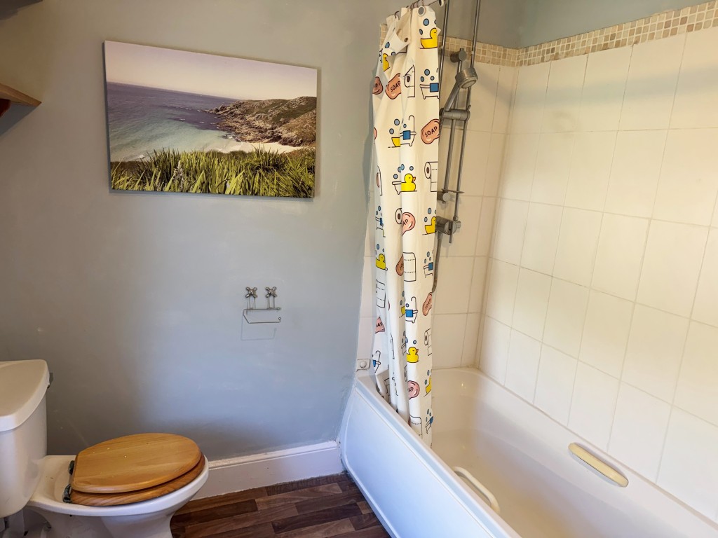 Lot: 139 - ONE-BEDROOM FLAT WITH PARKING FOR INVESTMENT OR OCCUPATION - The Bathroom